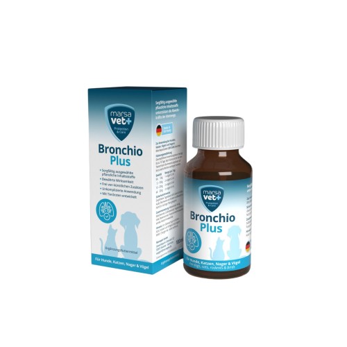 Marsavet Bronchio Plus Gotas 100 ml para perros y gatos